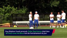 Deschamps de retour à l’entraînement, avec Adil Rami en invité !