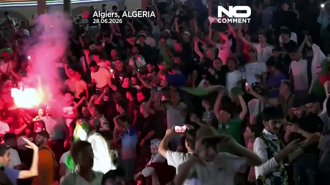 Algerians celebrate as dramatic draw seals World Cup knockout spot