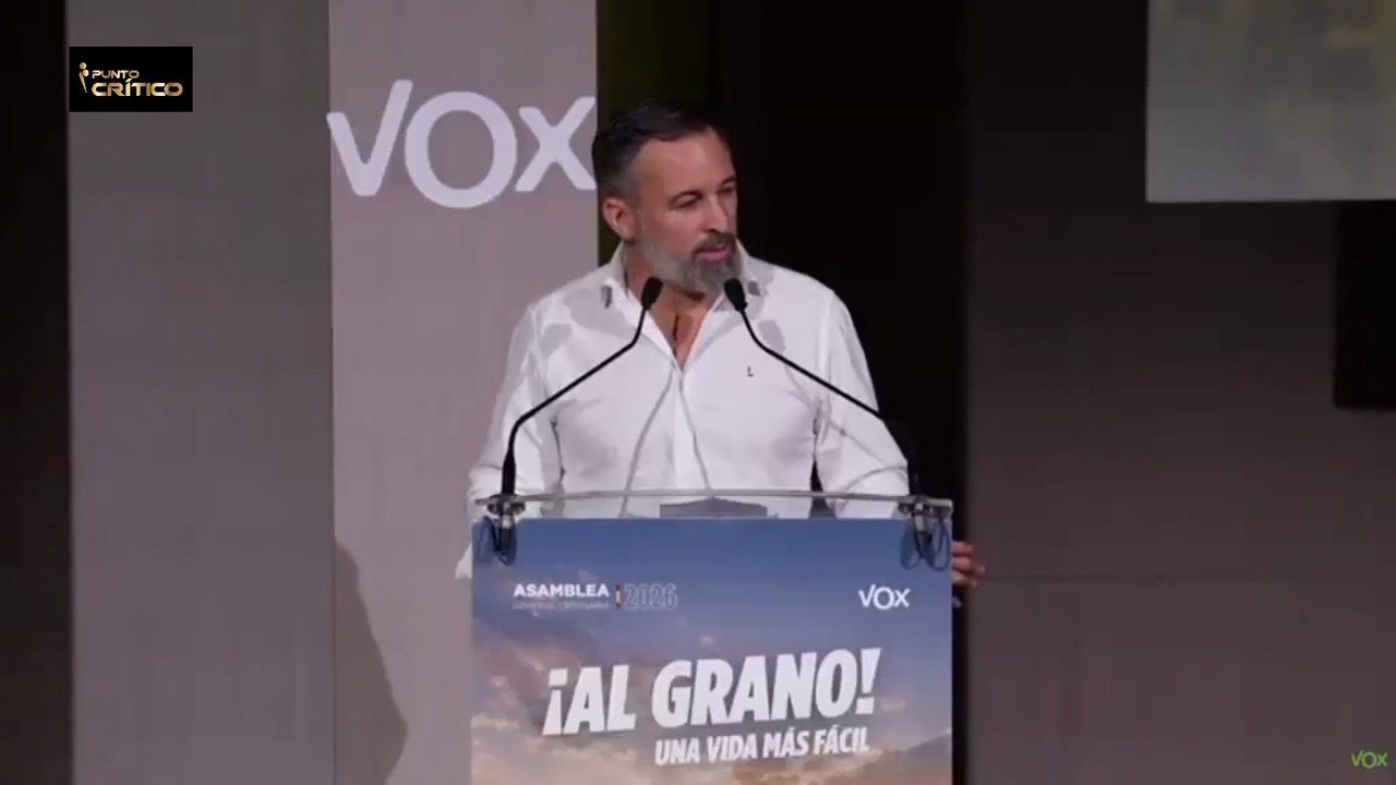 Santiago Abascal presenta el Programa de Desregulación de VOX y defiende un cambio de rumbo para España