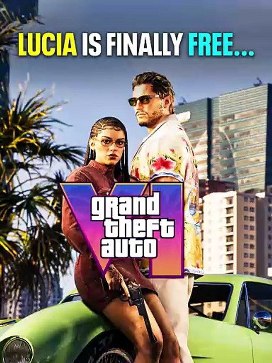 Lucia Is Finally Free... But There's a Twist! #gamestyphoon #gta6 #gtavi #shorts #lucia #jason