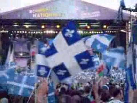 fete nationale du Quebec Second soir a montreal