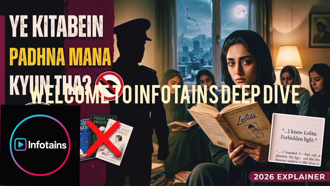Ye Kitabein Padhna Mana Kyun Tha? 🚫 Reading Lolita in Tehran 2026 Explainer / Full Movie Recap In Hindi/Urdu