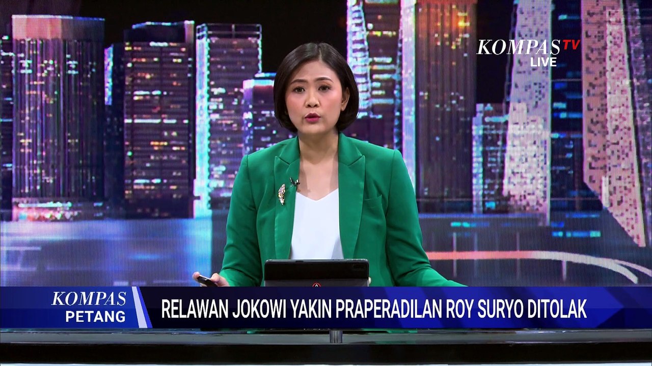 Andi Azwan Yakin PN Jaksel Tolak Praperadilan Roy Suryo | KOMPAS PETANG