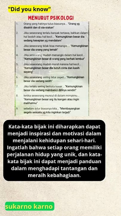 kata-kata bijak menurut psikologi yang bisa mem...
