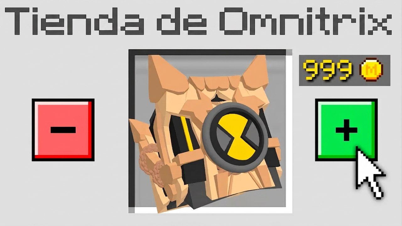 ¿Puedo comprar cualquier Omnitrix prohibido en Minecraft?