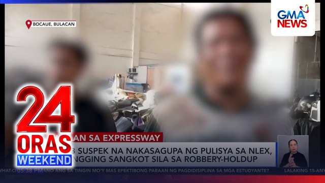 2 sa 3 suspek na nakasagupa ng pulisya sa NLEX, itinangging sangkot sa krimen | 24 Oras Weekend