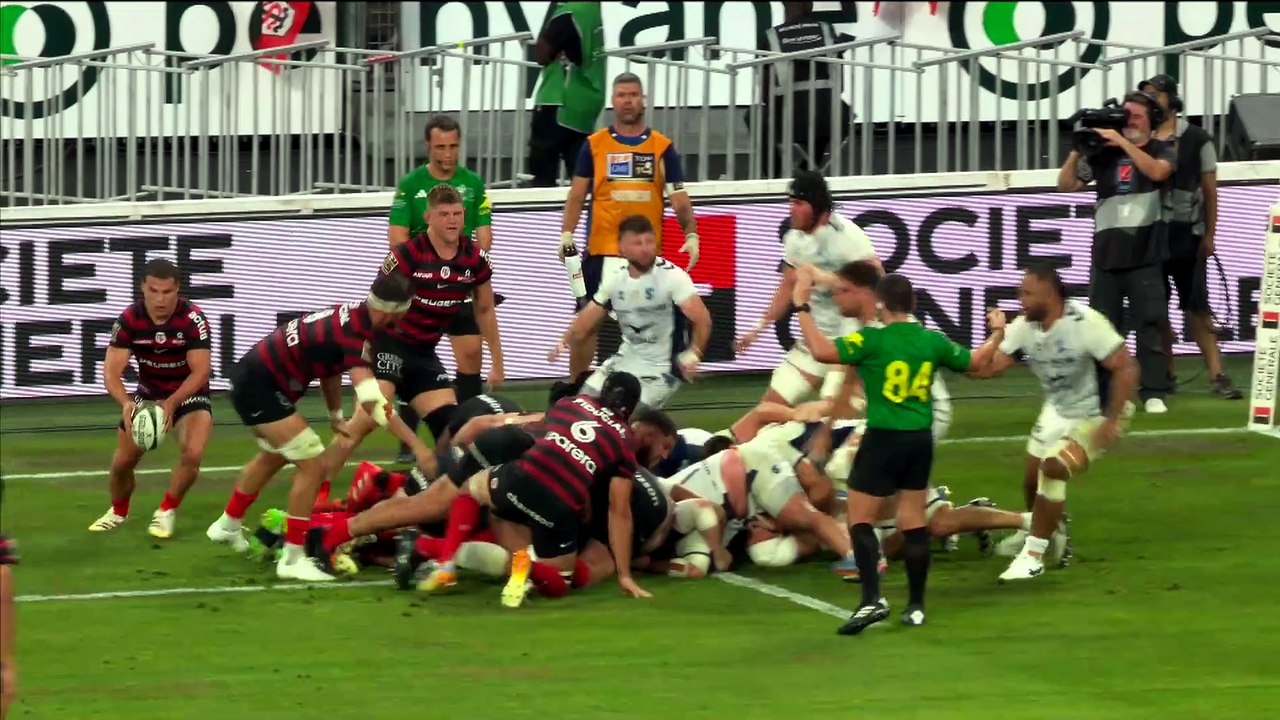TOP 14 - Essai de Peato MAUVAKA 2 (ST) - Stade Toulousain - Montpellier Hérault Rugby