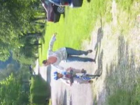 Les débuts en vélo