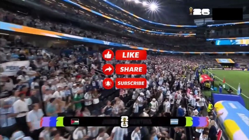 Argentina Vs Jordan 3-1 FIFA World Cup Goals Full Highlights 2026 | Messi Epic Goals,