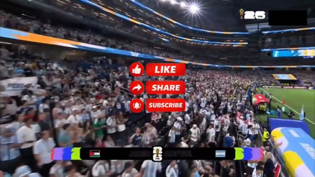 Argentina Vs Jordan 3-1 FIFA World Cup Goals Full Highlights 2026 | Messi Epic Goals,