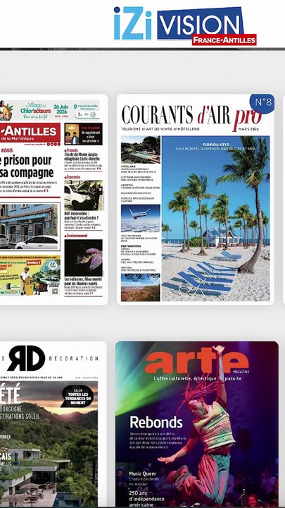 Air Caraïbes lance iZivision et propose France-Antilles à bord de ses vols régionaux