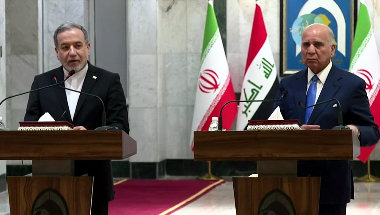 عراقجي من بغداد: مذكرة التفاهم تنص  على إدارة طهران مضيق هرمز وضرورة إنهاء الحرب في جميع الجبهات بما فيها لبنان | 2026-06-28