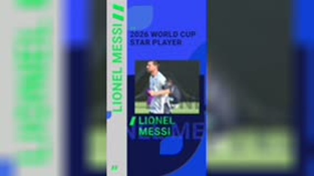 Lionel Messi - World Cup Star Player