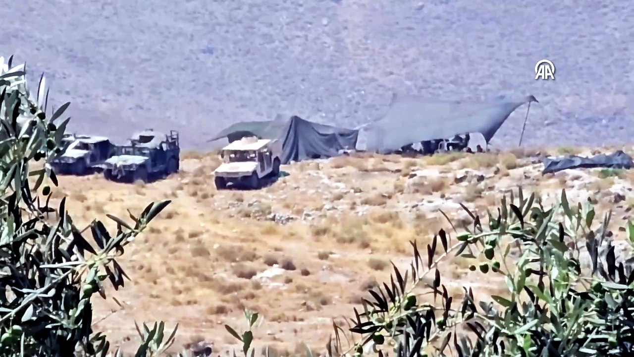 İsrail ordusu, Suriye'nin Dera kırsalında konuşlanmaya başladı