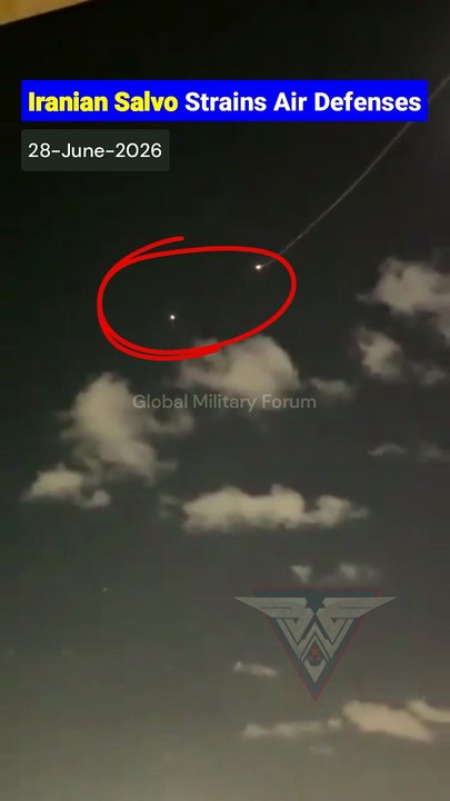 IRGC Missiles Cross Gulf Skies