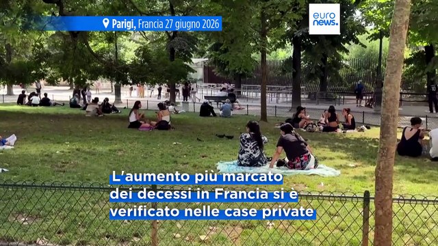 Allerta caldo in Europa, OMS: Oltre 1300 decessi in eccedenza legati al caldo