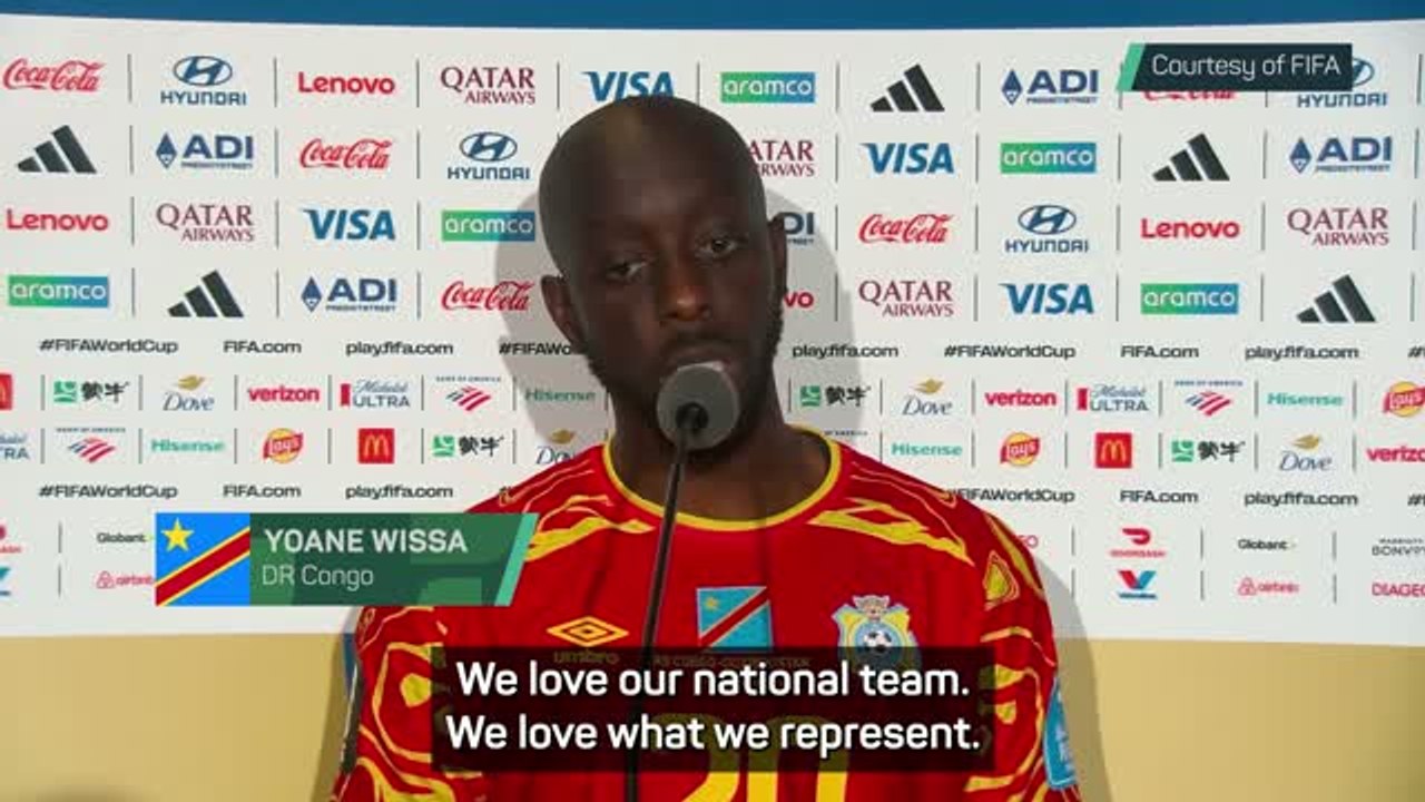 Wissa dedicates DR Congo's World Cup success to war-torn nation