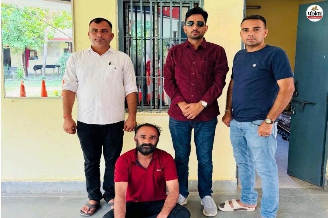 6 माह से फरार इनामी ड्रग तस्कर गिरफ्तार