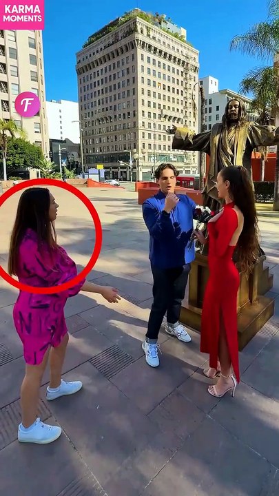 When Statues Surprise Us 😱 A Statue's Unexpected Gesture | Funny & Mysterious Moments #fblifestyle