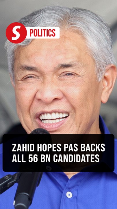 Zahid welcomes PAS support, hopes it translates into votes