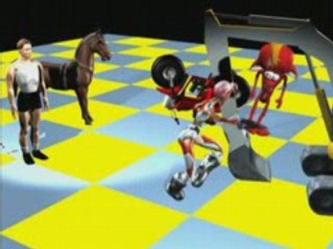 Truespace 7.5 Real Time Rendering and Physics