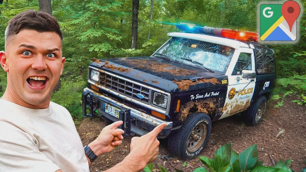 J’ai trouvé une voiture de police sur Google Maps : va-t-elle démarrer ?