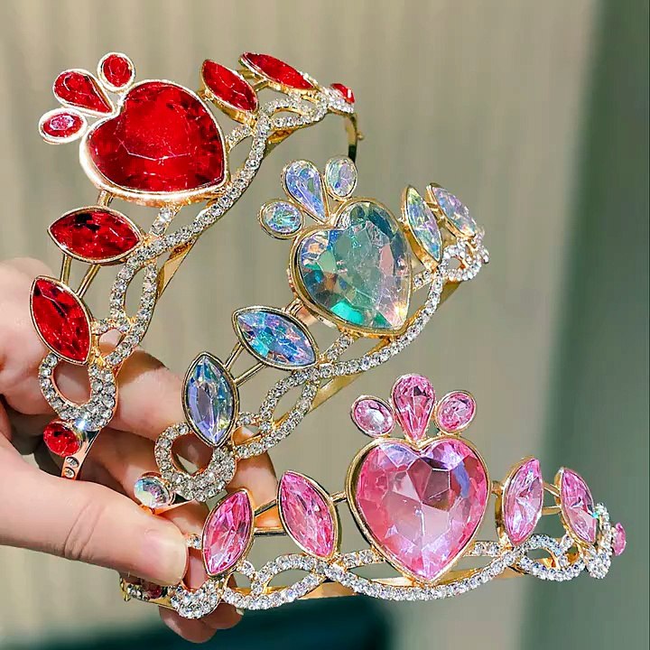 👑 This $0.99 Heart Crown Looks Like Royal Luxury! ❤️✨ Birthday Queen Must-Have