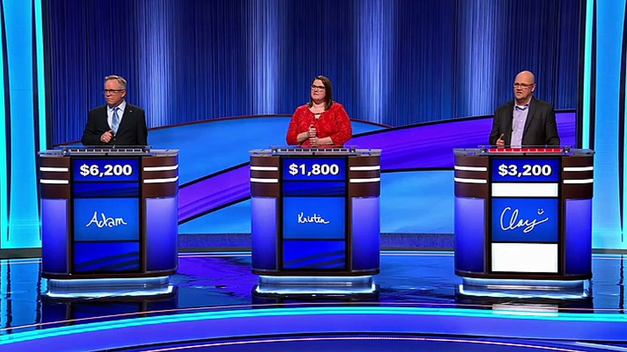 Jeopardy! - Season 2026 E127 - Adam Remsen, Kristin Warner, Clay Stallworth