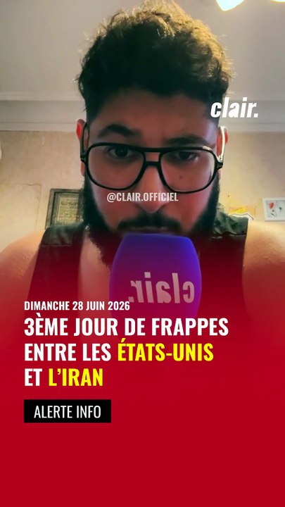 L'IRAN & les USA se sont frappés pour le 3ème jour consécutif !   #iran #usa #Trump #liban #israel