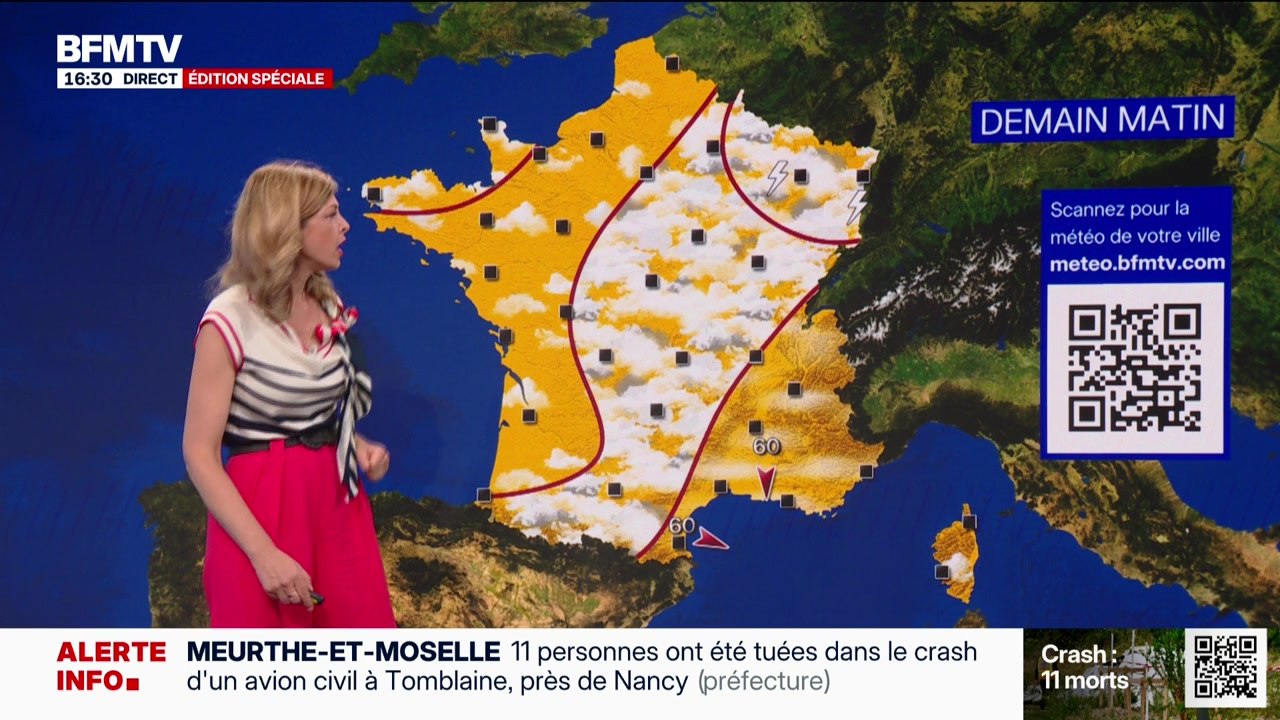 La météo pour ce lundi 29 juin 2026