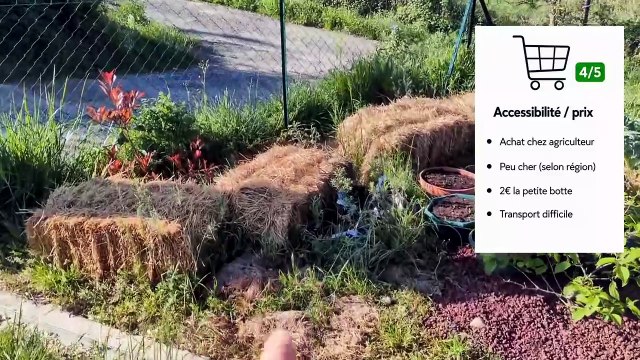 [Paillage][classement] 2 meilleurs paillage notés 8/10. #potager #jardinage #paillage