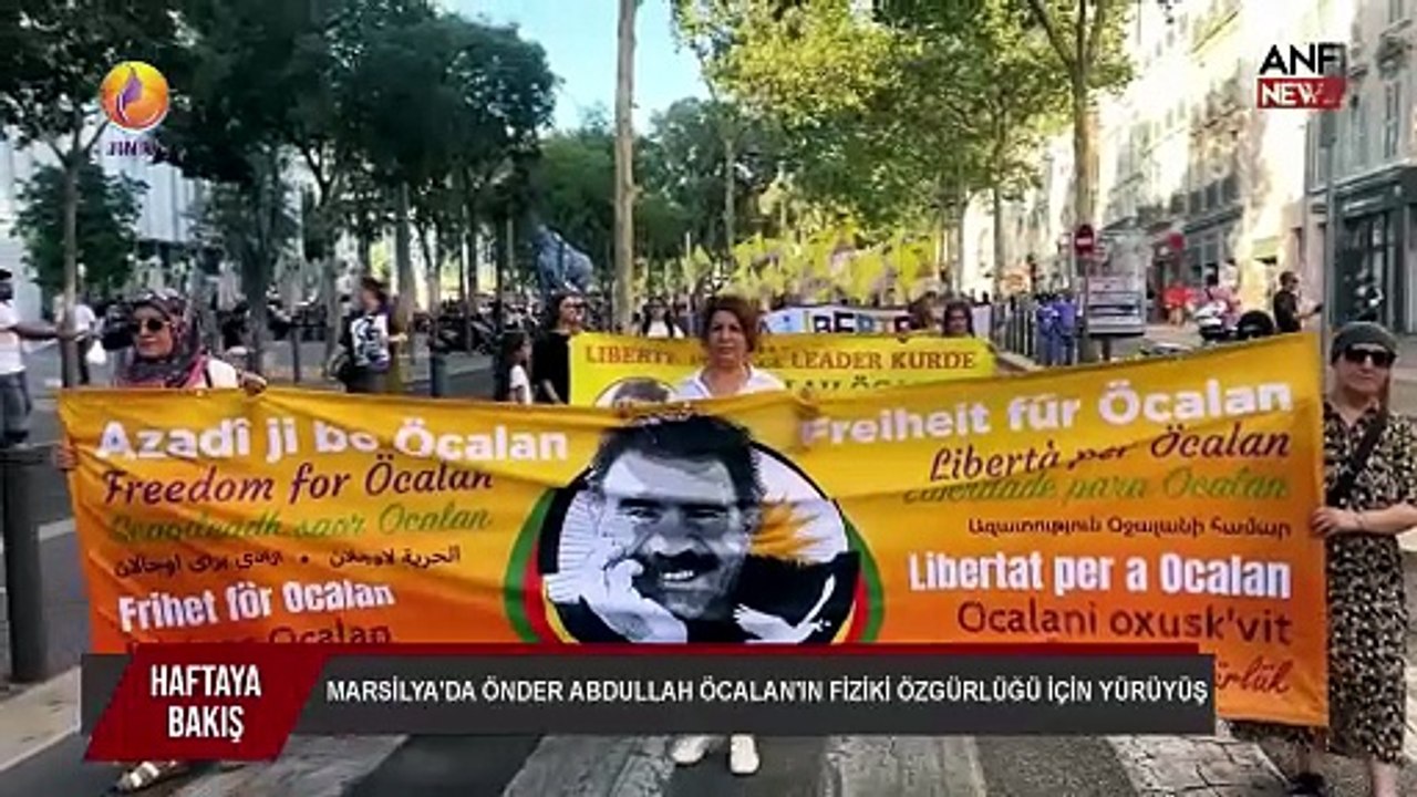 JIN TV |HAFTAYA BAKIŞ-Devrim Arslan-Sevim Devrim-Dilan Çetinkaya-Özgürlük Mitingi-13. Sakine Cansız Festivali