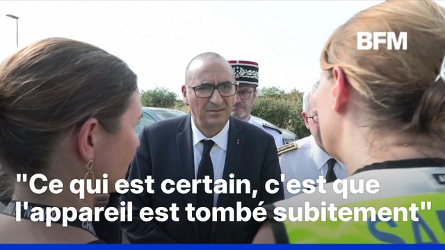 Crash d'avion près de Nancy: L'appareil s'est écrasé à 300m de la piste , déclare Laurent Nuñez