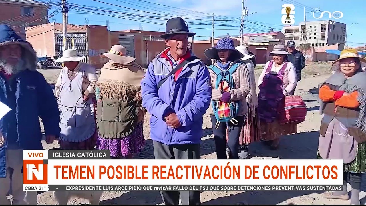 TEMEN POSIBLE REACTIVACIÓN DE CONFLICTOS
