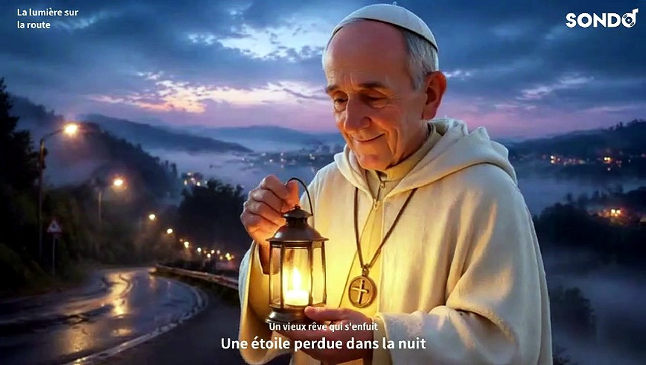 La lumière sur la route