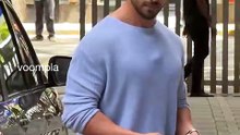 tiger shroff out and about the city for a work thingie, gets clicked