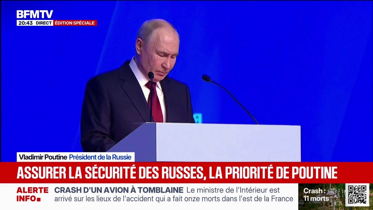 40 jours pour faire céder la Russie: "Vladimir...