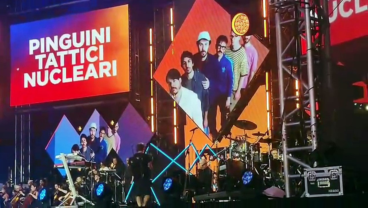 I Pinguini Tattici Nucleari aprono il concertone di Palermo