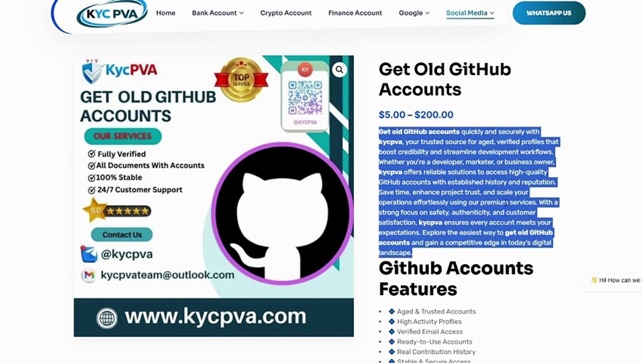 A Guide to Easily Buying Second-Hand GitHub Accounts