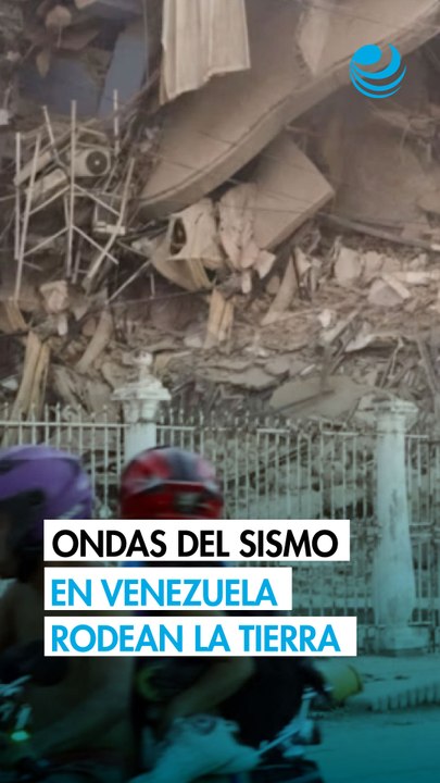 Las ondas sísmicas del terremoto de Venezuela han dado tres vueltas y media a la Tierra