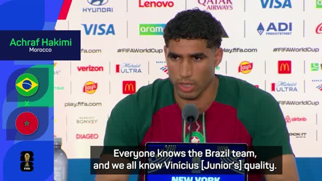 Hakimi ready to have a 'big match' against Vinicius