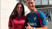 Cristiano emociona a Céline Dept en un vídeo viral: "Eres muy guapa" 