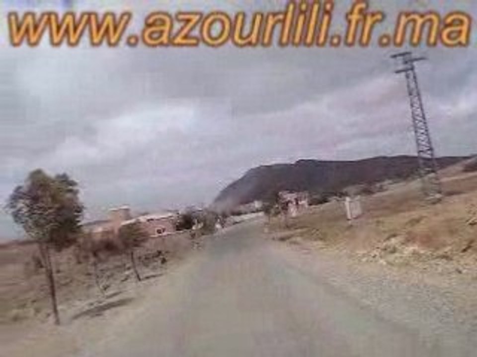 la route de azourlili idaosmlal