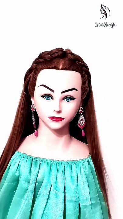 Easy open hairstyle for girls