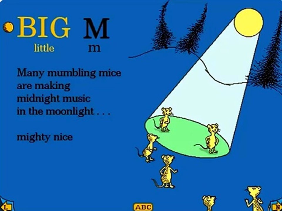 Dr. Seuss's ABC Living Books - Letter M