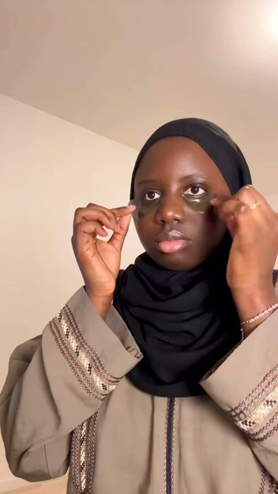 Makeup routine