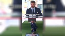 Beckham ‘truly honoured’ to receive Walk of Fame star