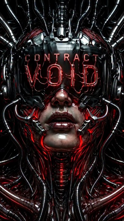 CONTRACT VOID | don’t pull the plug, i am still here | Draxyn Kypher (Dark Industrial Cyberpunk)