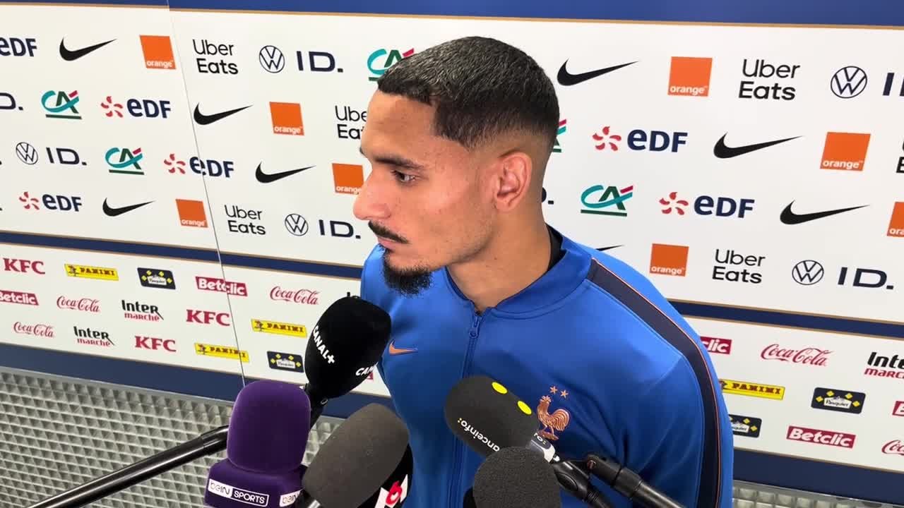 Maxence Lacroix s'exprime avant le grand départ pour la Coupe du Monde
