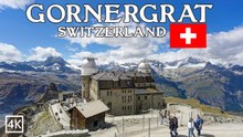 Gornergrat Zermatt 🇨🇭 | Most Breathtaking Panorama Views Of The Matterhorn | Switzerland 4K 60 fps